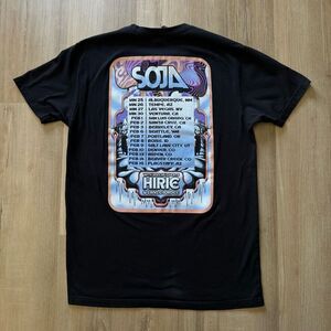 Soja With Hirie & Likkle Jordee 2024 Tour Black Shirt Size M Reggae Band Merch